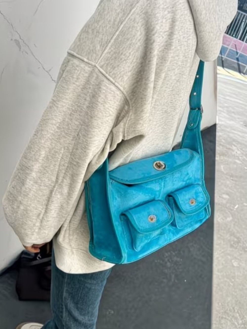 Dropping ✨ Luxury Dupe Cargo Shoulder Bag